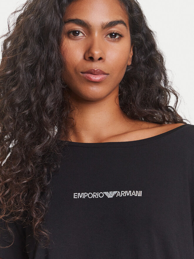 Emporio Armani Emporio Armani T-Shirt EW000780 AF12192 UC001 Schwarz Regular Fit