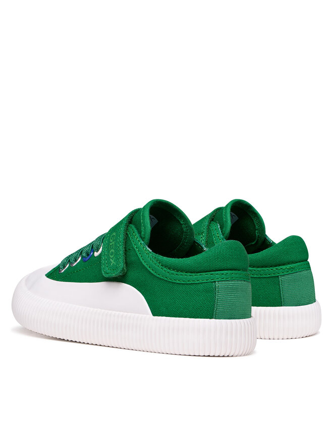 Geox Sneakers aus Stoff Geox J Tippeste Boy J65N4B 00010 C0594 S Grün