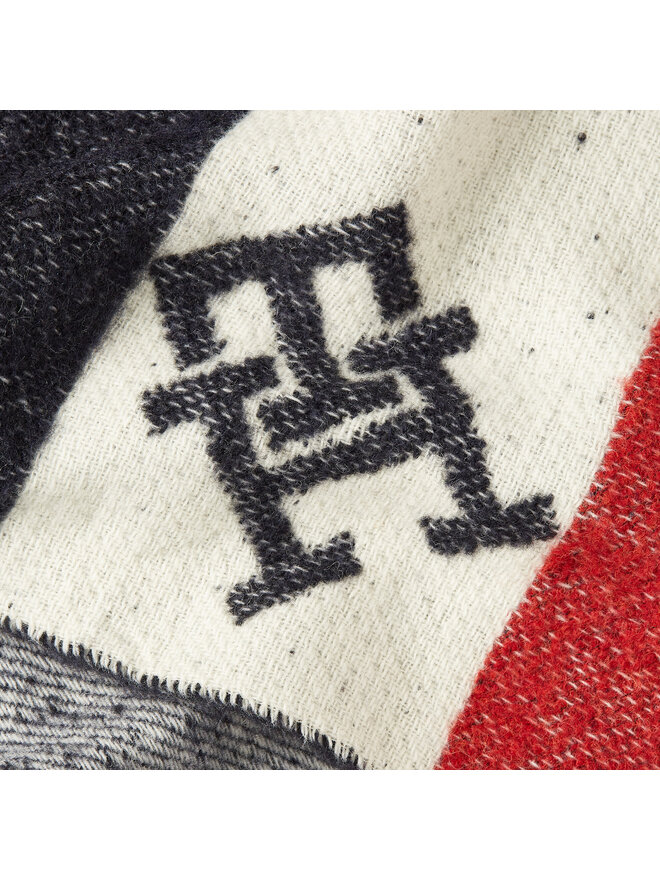Tommy Hilfiger Зимен шал Tommy Hilfiger Limitless Chic Cb Scarf AW0AW15353 Тъмносин
