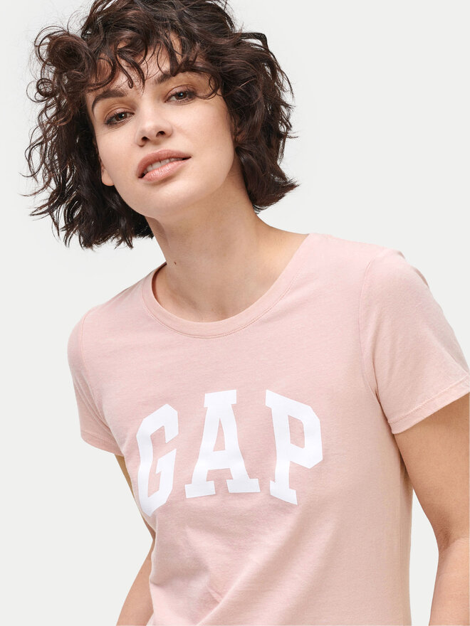 Gap Gap Набір з 2 футболок 548683-02 Рожевий Regular Fit