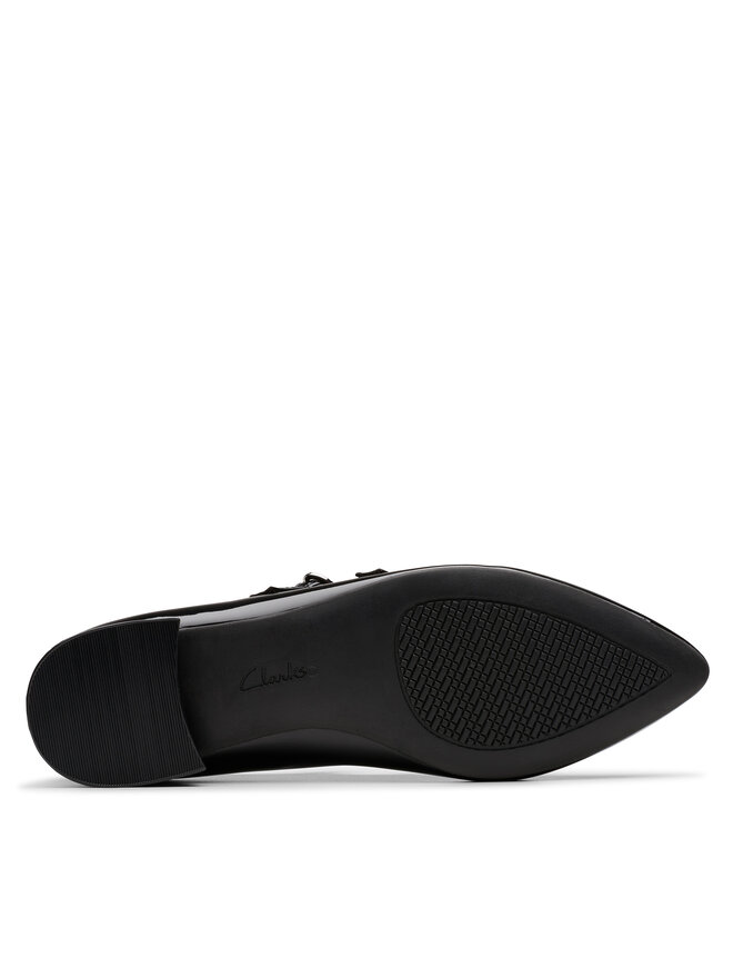 Clarks Pusbačiai Clarks Natalyn Lane 26181930 Juoda