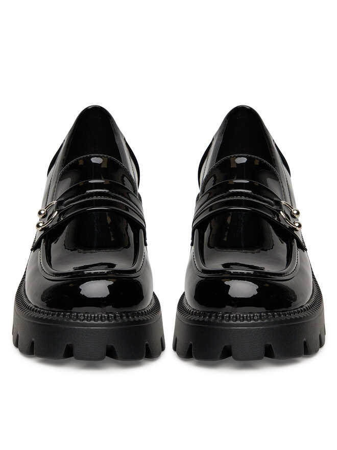 DeeZee Loafersy DeeZee HLD-2016-1 Czarny