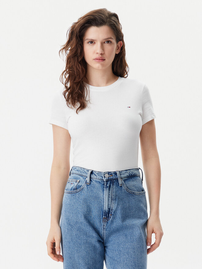 Tommy Jeans Tommy Jeans Set 2 majice DW0DW21366 Šarena Slim Fit