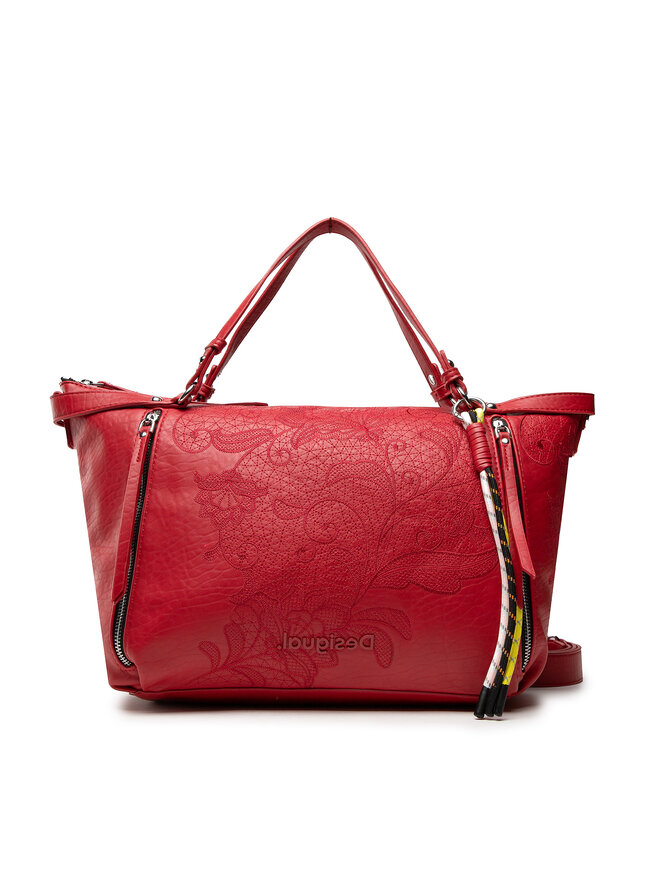 Bolso rojo desigual cheap
