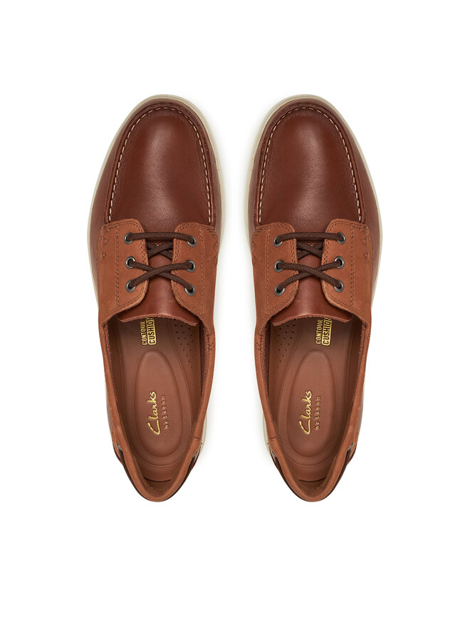 Clarks Mokassins Clarks Bratton Boat 26181273 Braun