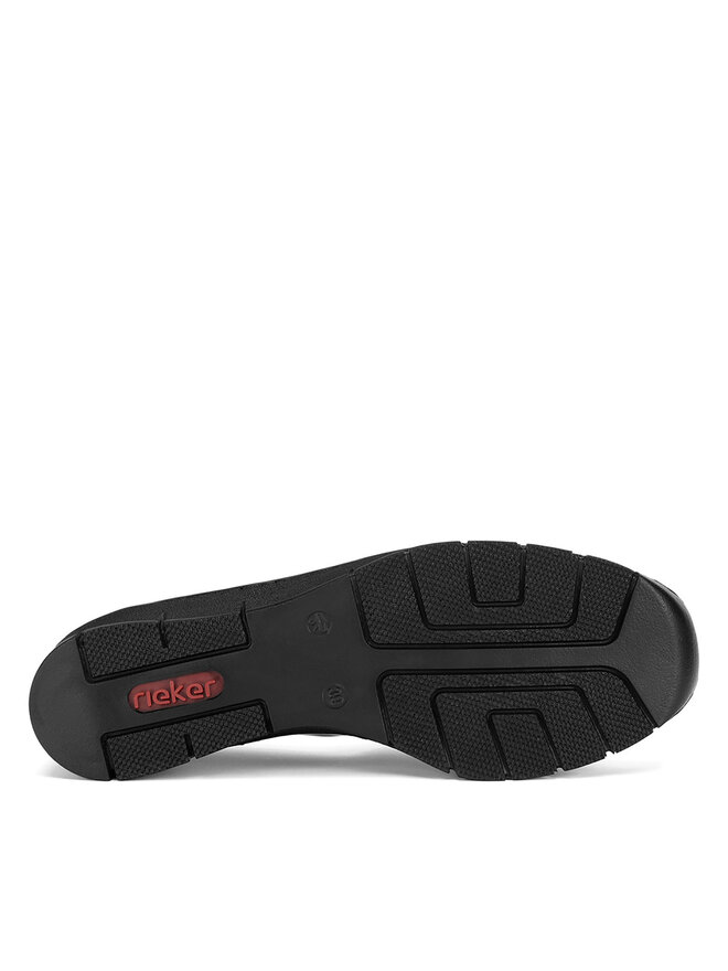 Rieker Półbuty Rieker 53751-00 Czarny