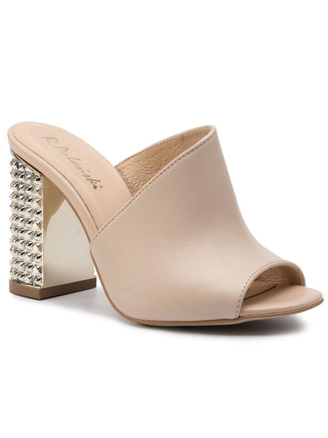 R.Polański Pantoletten R.Polański 0936 Beige