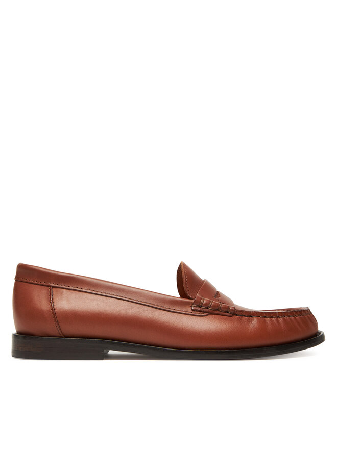 Polo Ralph Lauren Mokasinke Polo Ralph Lauren Calfskin Penny Loafer 818961942001 Smeđa