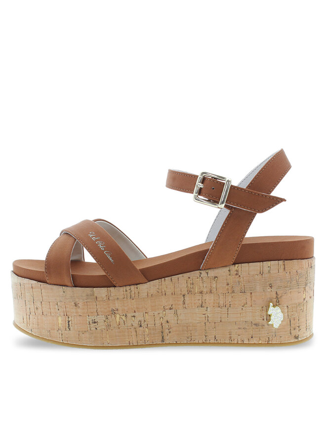 U.S. Polo Assn. Sandalen U.S. Polo Assn. Loren LOREN002 Braun