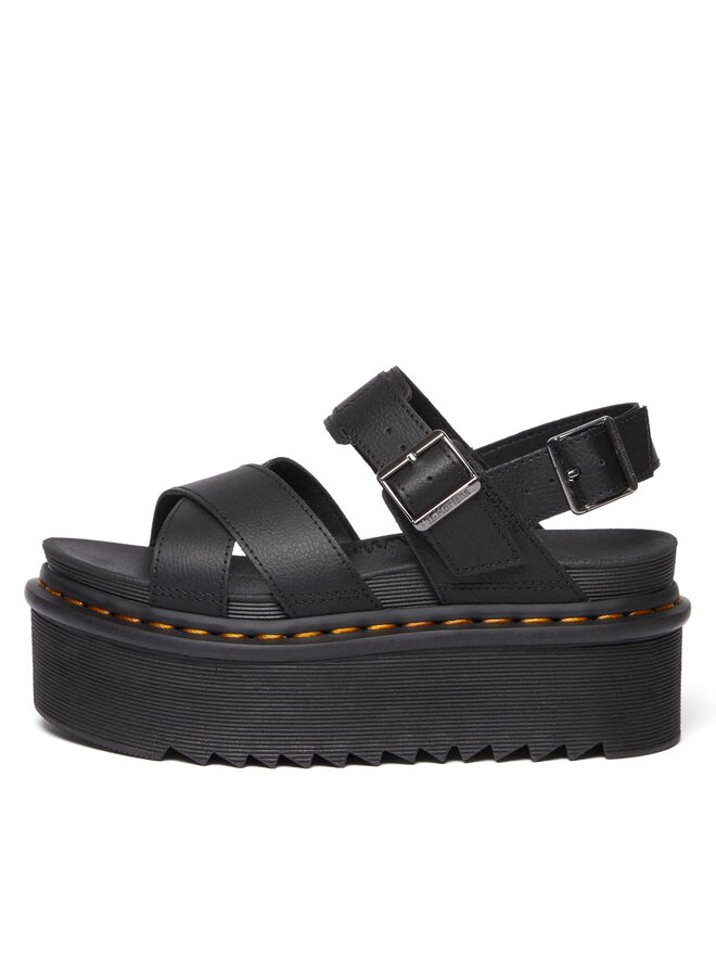 Dr. Martens Sandali Dr. Martens Voss II Quad Nero