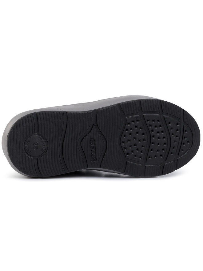 Geox Schnürschuhe Geox J Sleigh G.Wpf B J94AGB 02285 C9999 S Schwarz