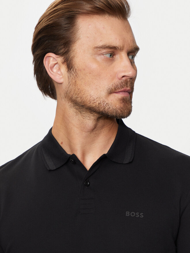 BOSS Boss Poloshirt Pio 1 50507583 Schwarz Regular Fit