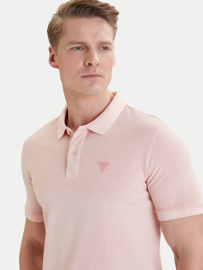 Guess Guess Poloshirt F6GP03 K9WF1 Orange Slim Fit