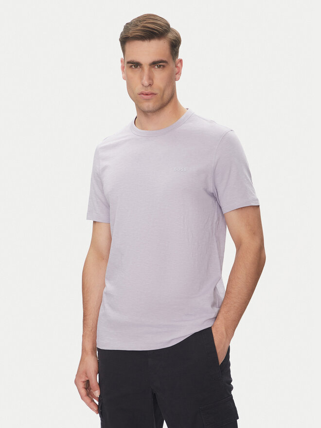 BOSS BOSS Marškinėliai Tegood 50508243 Violetinė Regular Fit