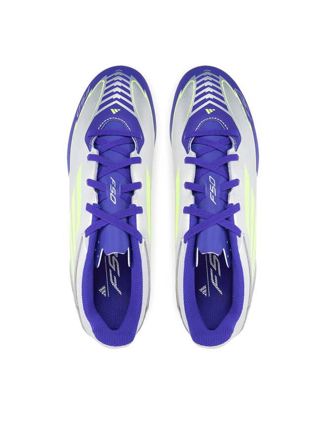 adidas Buty do piłki nożnej adidas F50 Club Messi Firm/Multi-Ground IH0916 Szary