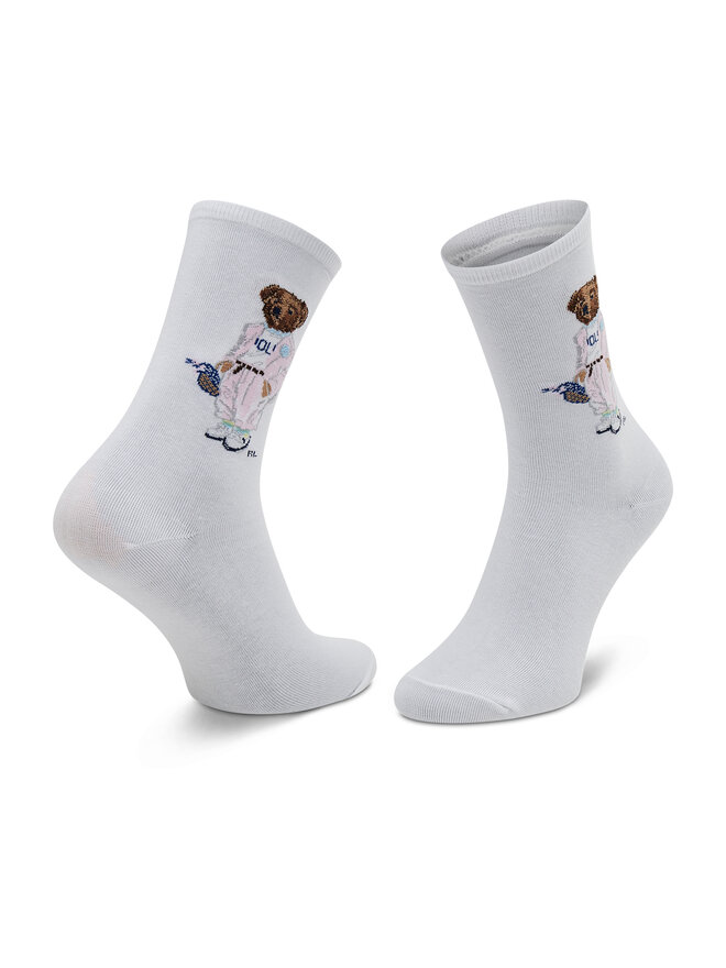 Polo Ralph Lauren Hosszú női zokni Polo Ralph Lauren 455843976001 Fehér
