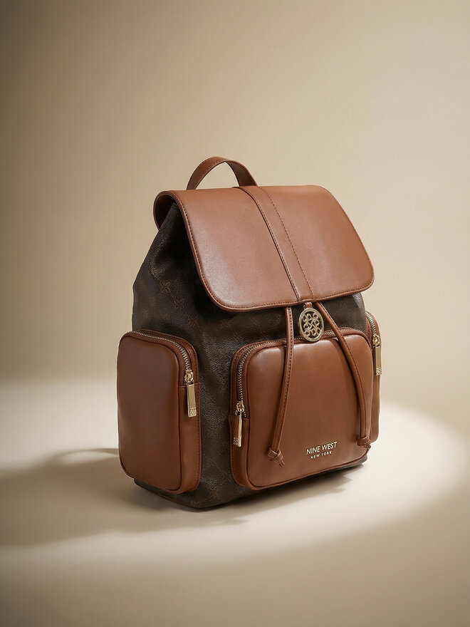 Nine West Rucksack Nine West CEO-NEVADA-LDA8272 Braun