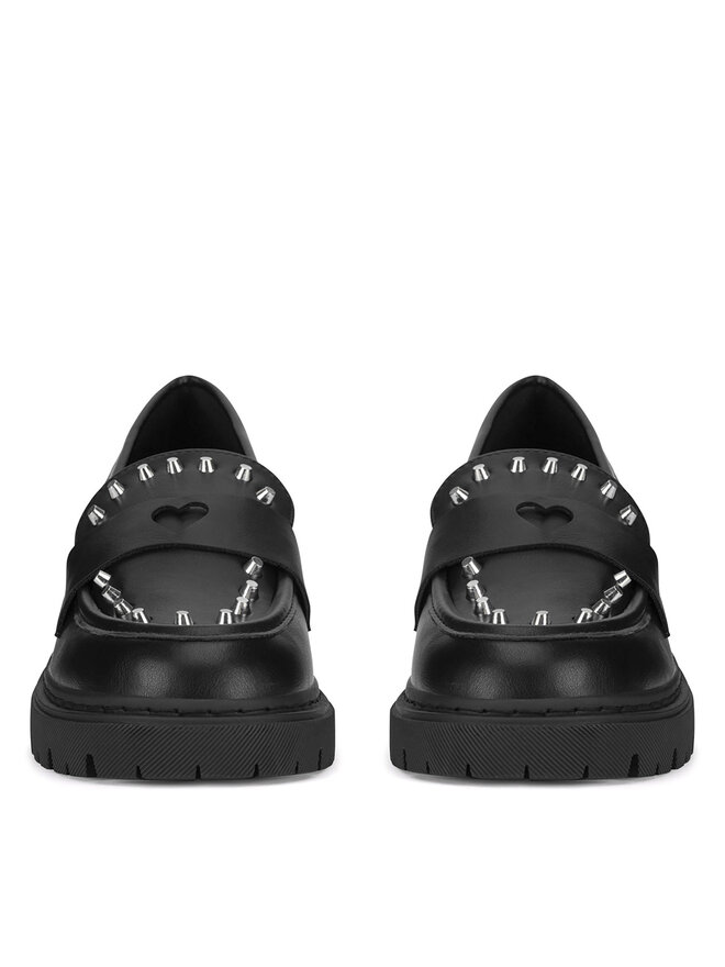 DeeZee Loafersy DeeZee CS6320-02 Černá
