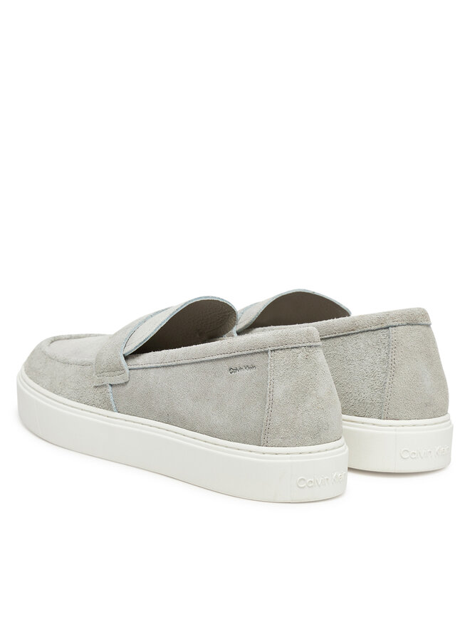 Calvin Klein Mokassins Calvin Klein Moccasin Sue Unlined HM0HM01819 Grau