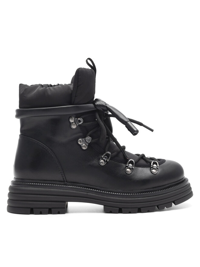 DeeZee Schnürstiefeletten DeeZee LEDA WS6126-09 Schwarz
