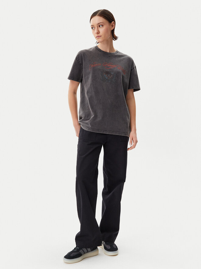 Vans Vans T-Shirt Palm Impresa VN000MCM Μαύρο Regular Fit