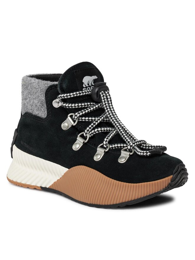 Sorel Μπότες Χιονιού Sorel Youth Out N About™ Conquest Wp NY4565-010 Μαύρο
