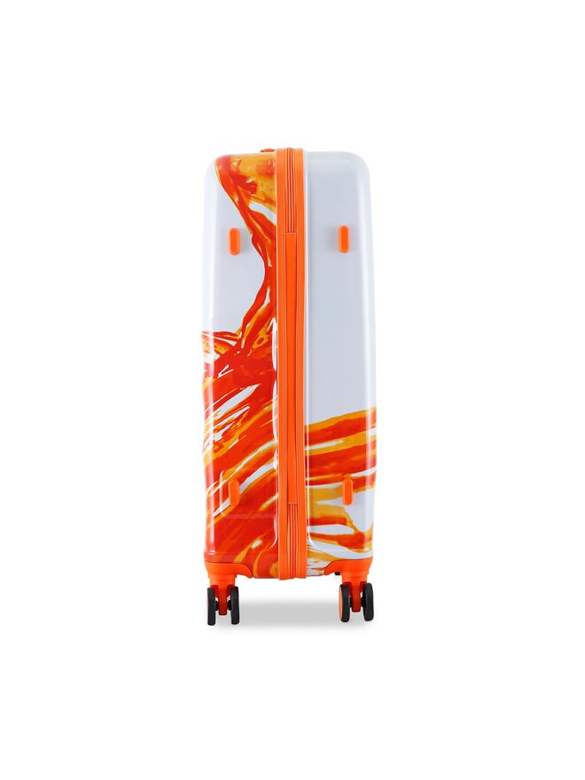 Semi Line Μεγάλη Βαλίτσα Semi Line T5655-3 Πορτοκαλί