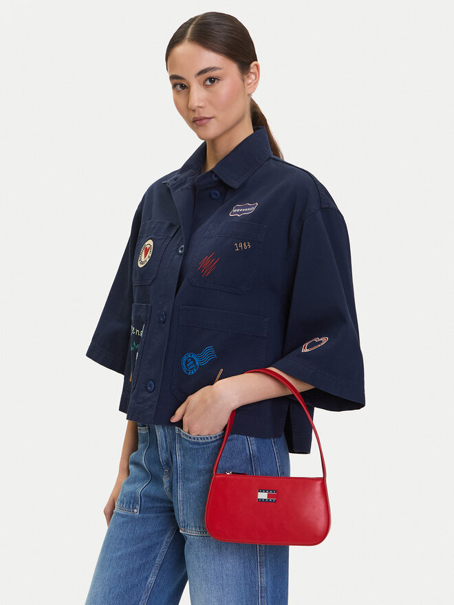 Tommy Jeans Ročna torba Tommy Jeans Tjw Ess Must Shoulder Bag AW0AW16966 Rdeča