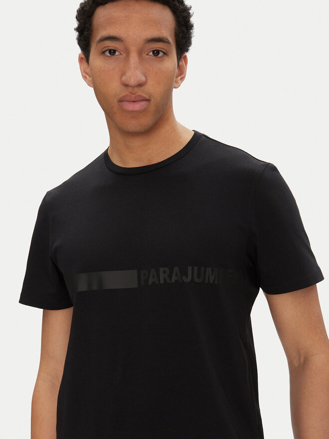 Parajumpers Parajumpers T-Shirt Space 25SMPMTSXF05 Μαύρο Regular Fit