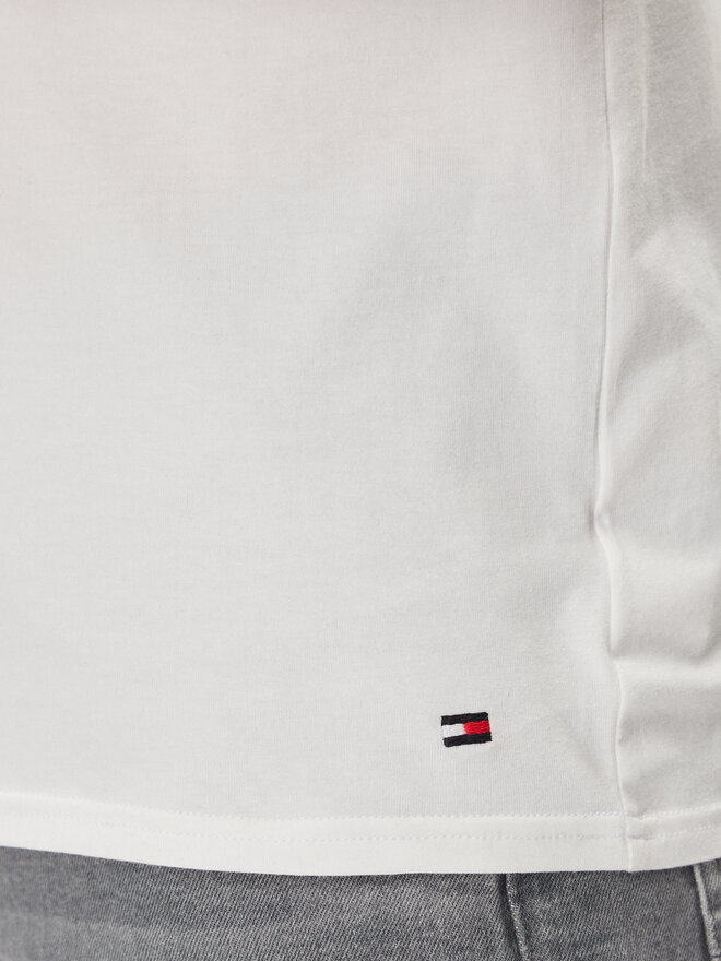 Tommy Hilfiger Tommy Hilfiger 3 db póló UM0UM03137 Fehér Regular Fit