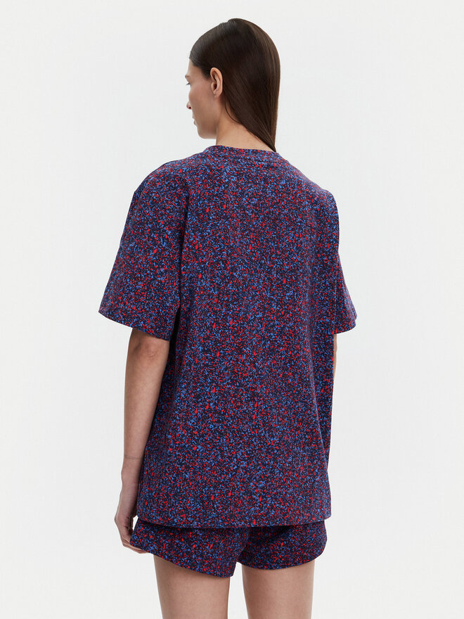 adidas by Stella McCartney adidas by Stella McCartney Majica Stella McCartney Printed JJ0083 Mornarsko modra Loose Fit