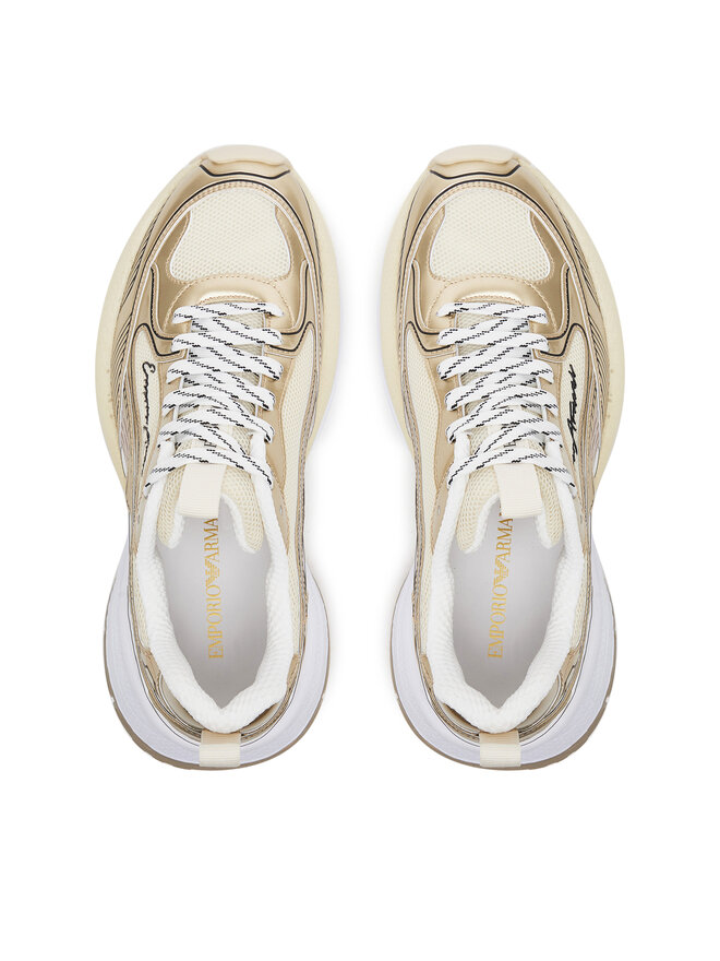 Emporio Armani Сникърси Emporio Armani X3X238 XR388 00194 Златист