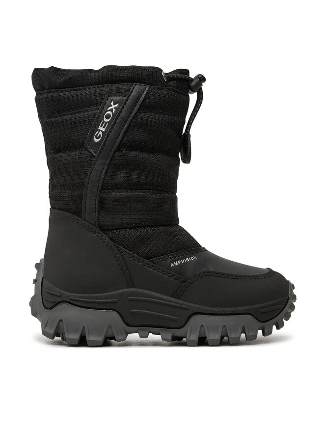 Geox Μπότες Χιονιού Geox J Himalaya Boy B Abx J26FRA 0FU54 C9999 M Μαύρο