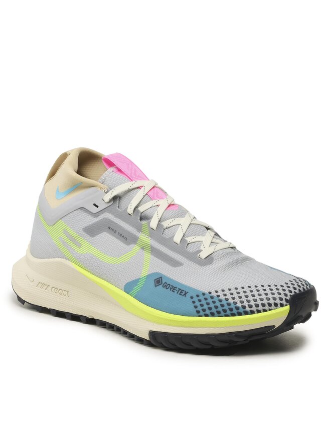 Nike Взуття для бігу Nike React Pegasus Trail 4 Gtx GORE-TEX DJ7926 002 Сірий