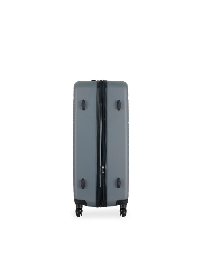 Semi Line Μεγάλη Βαλίτσα Semi Line T5924-3 Γκρι