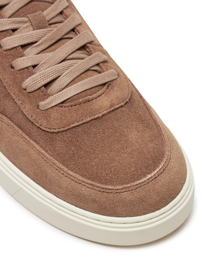 Calvin Klein Снікерcи Calvin Klein Lace Up Suede HM0HM01792 Коричневий
