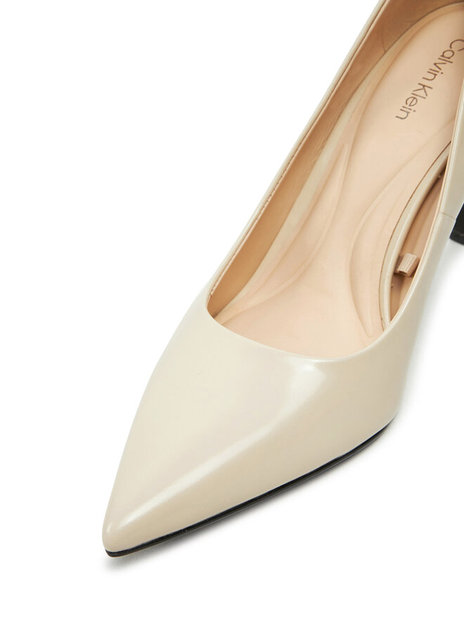 Calvin Klein Γόβες Calvin Klein Heel Pump 90 - Brush L HW0HW02263 Μπεζ