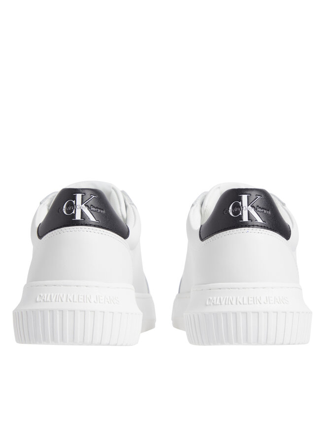 Calvin Klein Jeans Sneakers Calvin Klein Jeans Chunky Cupsole Monologo YM0YM00681 Alb