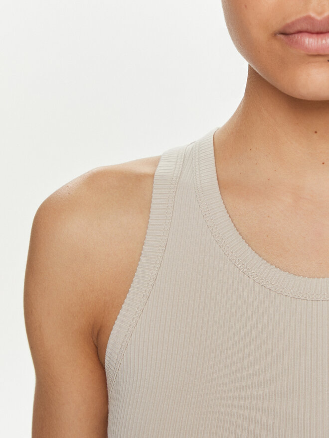 Calvin Klein Calvin Klein Τοπ K20K206554 Μπεζ Slim Fit