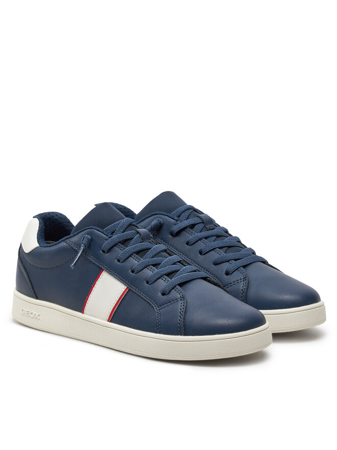 Geox Sneakersy Geox J Eclyper Boy J36LSB 05411 C4242 S Tmavomodrá
