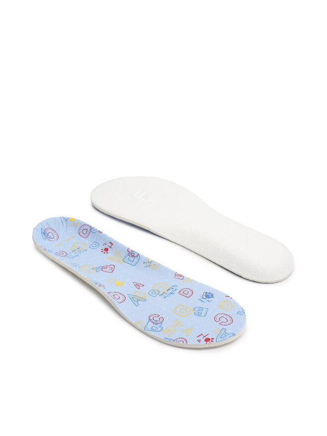 Coccine Tălpici Coccine Sport Kids r. 34/35 665/75/24-35/AZ Albastru