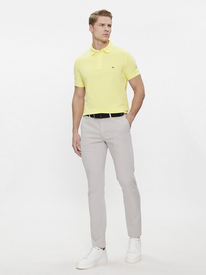 Tommy Hilfiger Tommy Hilfiger Поло 1985 MW0MW17771 Жовтий Regular Fit