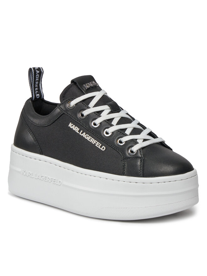 KARL LAGERFELD Sneakersy KARL LAGERFELD KL65019 Čierna