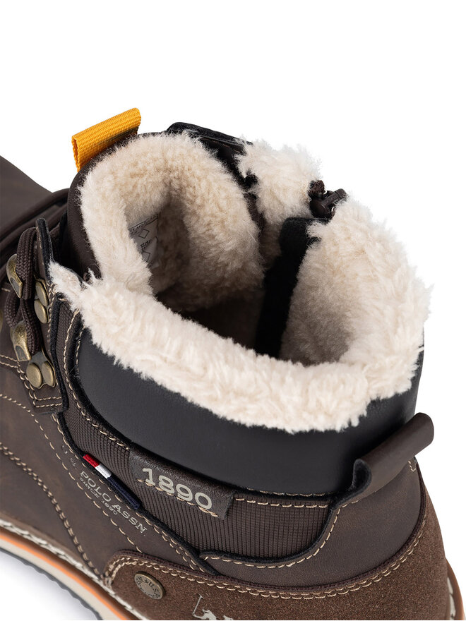 U.S. Polo Assn. Черевики U.S. Polo Assn. YURIY001M/DYH1 Коричневий