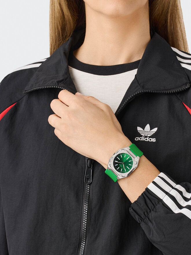 adidas Uhr adidas City Tech Thin AOFH24505 Grün