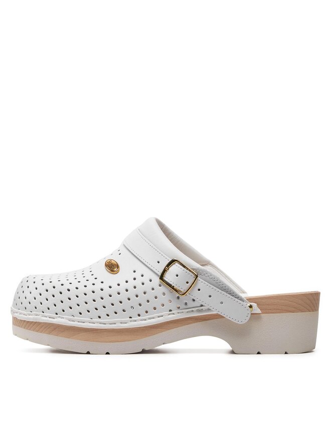 Scholl Šľapky Scholl Clog S/Comf.B/S Ce F20078 1065 400 Biela