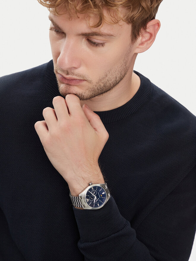 Emporio Armani Uhr Emporio Armani Claudio AR11553 Silberfarben