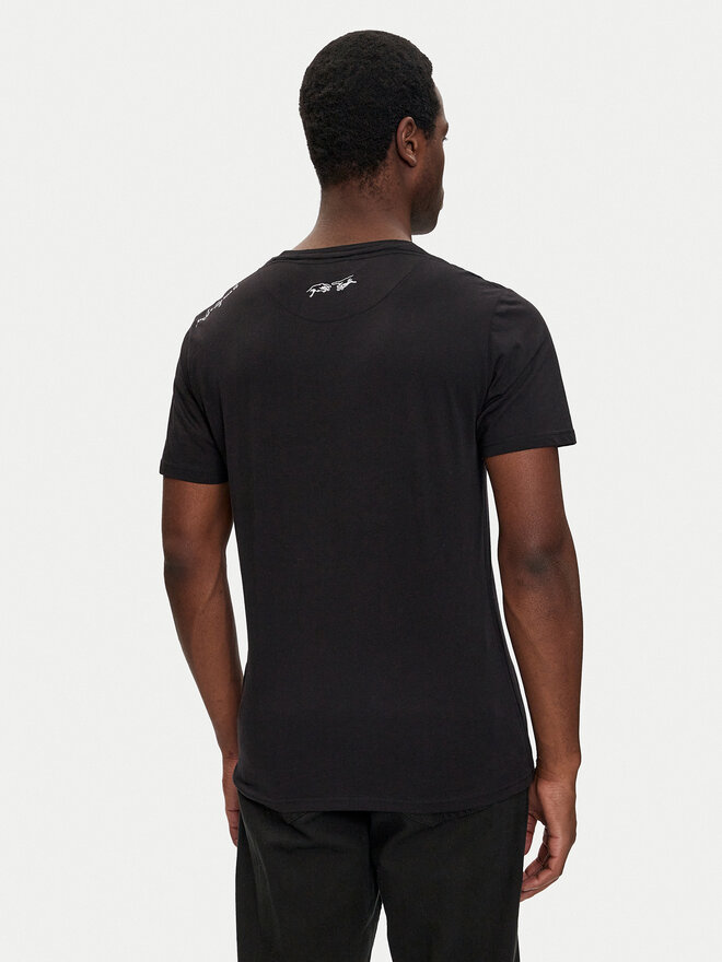 Brave Soul Brave Soul Majica MTS-149CHAPEL Črna Regular Fit