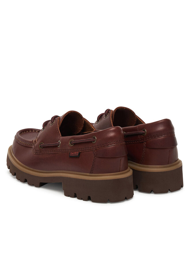 Clarks Halbschuhe Clarks Cleyhill Boat. 26187287 Braun