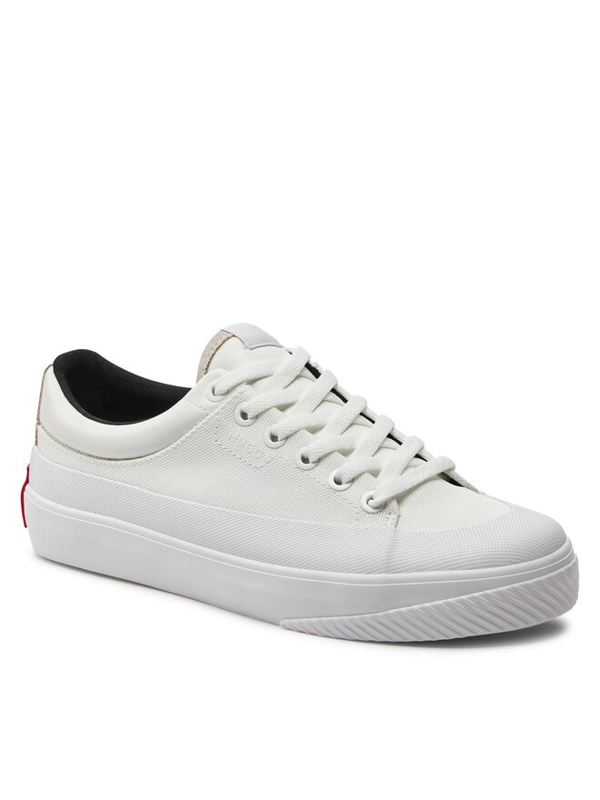HUGO Sneakers aus Stoff Hugo Dyer Tenn Cnvfl 50517201 Weiß
